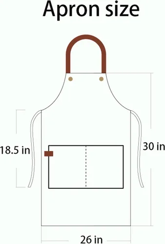 Vista 4 de Delantal personalizado personalizado para mujeres/hombres, delantales de cocina ajustables para estilistas de peluquería, delantales impermeables