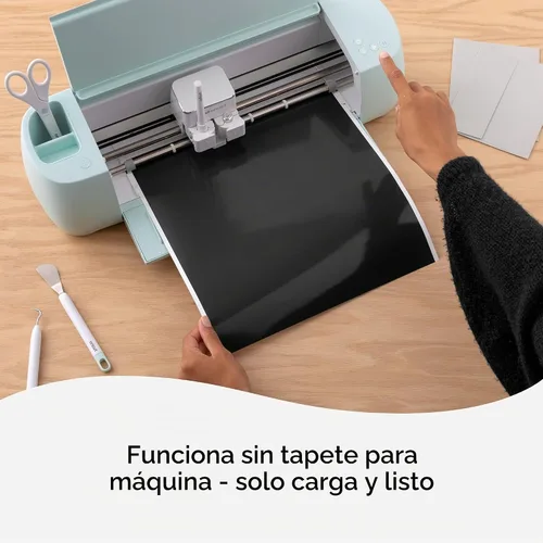 Vista 4 de Cricut Smart Label - Vinilo grabable, extraíble, rollo de 3 pies (13 x 36 pies), color negro