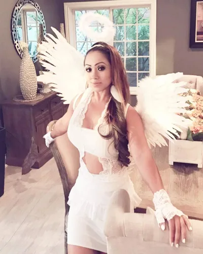 Vista 7 de Alas de ángel y halo para niños y adultos disfraz de fiesta para niños y niñas blanco