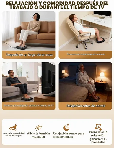 Vista 5 de Masajeador de pies con vibración para fascitis plantar y neuropatía