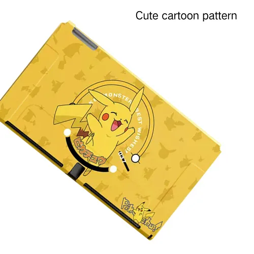 Vista 6 de PERFECTSIGHT Funda protectora compatible con Nintendo Switch OLED Cute Pika Funda delgada antiarañazos a prueba de golpes para NS Switch