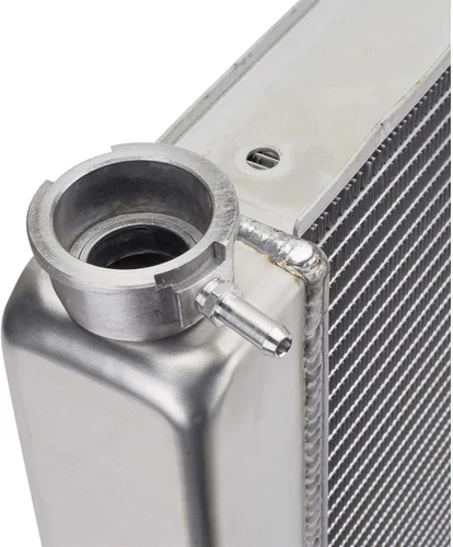 Vista 8 de Universal SBC Kit de radiador de doble paso con cubierta de ventilador, 22 pulgadas
