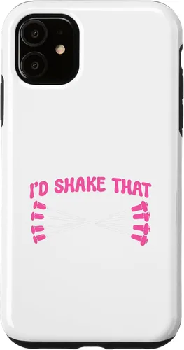 Vista 5 de iPhone 13 I'd Shake That. Majorette Twirler Baton Twirling Case