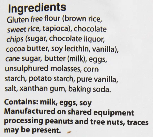Vista 3 de Wow Baking Galleta de chispas de chocolate sin gluten, 8 onzas