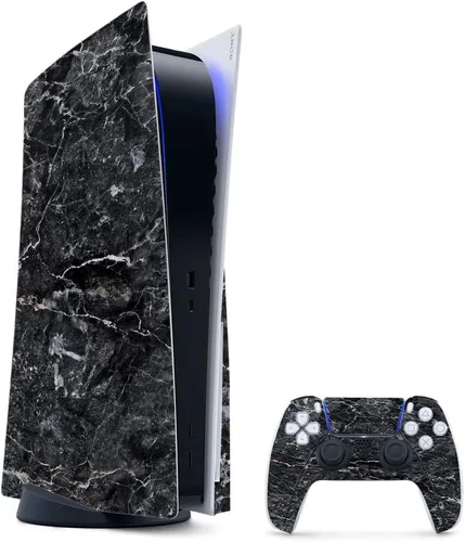 Vista 34 de MightySkins - Skin para juegos para PS5 / Playstation 5 Bundle – Mármol ámbar Envoltura protectora de vid Fácil de aplicar y cambiar