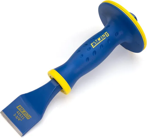 Vista 7 de Estwing - Cincel frío de 1 pulgada de ancho con protección para manos (42518)