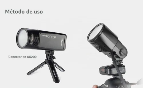 Vista 5 de Godox Cabezal de flash redondo H200R