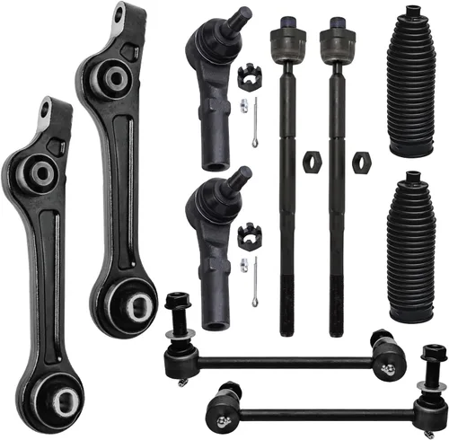 Vista 24 de Detroit Axle - Kit de suspensión frontal de 10 piezas para Dodge Avenger 2008-2014, Chrysler Sebring 2007-2010, 2 brazos de control inferiores, 2