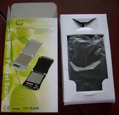 Vista 5 de NewlineNY Digital Pocket Jewelry Fliptop Mini Scale (negro)