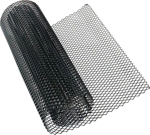 Vista 10 de Modengzhe - Malla para parrilla de auto de 40 x 13 pulgadas, negra universal, malla de aleación de aluminio para rejilla de auto, rollo