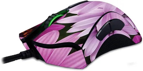 Vista 14 de MightySkins Skin compatible con Razer Deathadder Elite - Blue Petals Funda protectora de vinilo duradera y única Fácil de aplicar, quitar