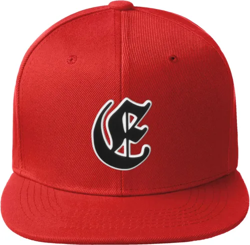 Vista 904 de Daxton Gorra clásica con visera de billete plano con letras del alfabeto inglés antiguo de la A a la Z