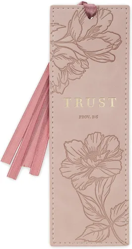 Vista 13 de Christian Art Gifts - Marcapáginas premium de piel sintética vegana con escritura bíblica para mujeres: Cuando ella habla - Proverbios 31:26, Marrón
