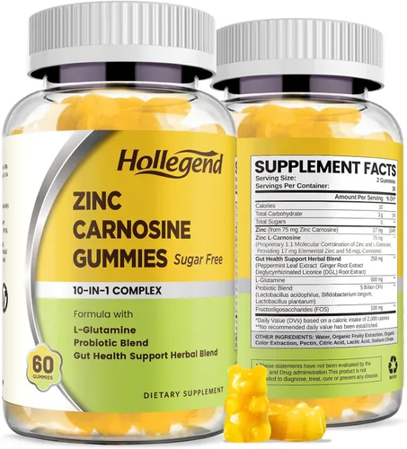 Vista 8 de Zinc Carnosina Suplemento Sin Azúcar, Zinc-Carnosina Orgánica