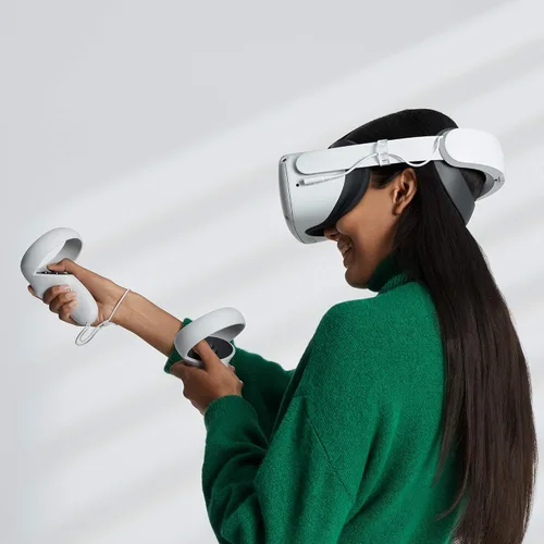 Vista 5 de Quest 2 Elite Strap with Battery and Carrying Case for Enhanced Comfort and Playtime in VR