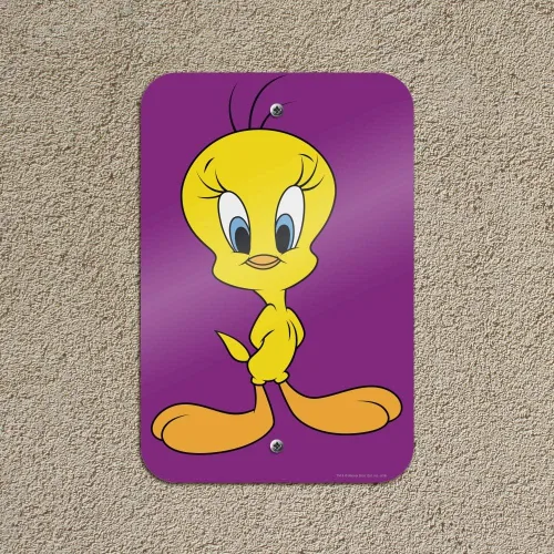 Vista 5 de GRAPHICS & MORE Looney Tunes Tweety Bird Home Business Office Sign