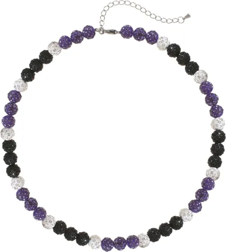 Vista 10 de Collar de béisbol – Collar de colección de hielo con cuentas de arcilla brillante con purpurina para hombres y niños, regalos geniales