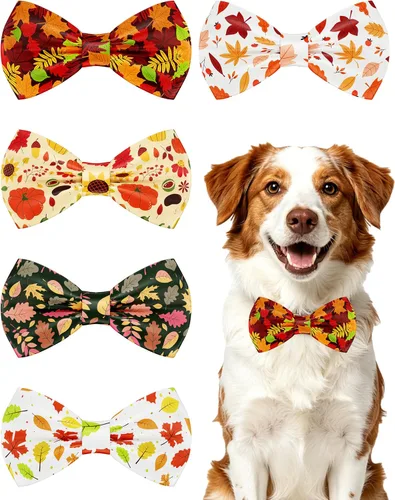 Vista 19 de PET SHOW Paquete de 8 pajaritas a cuadros para perros pequeños