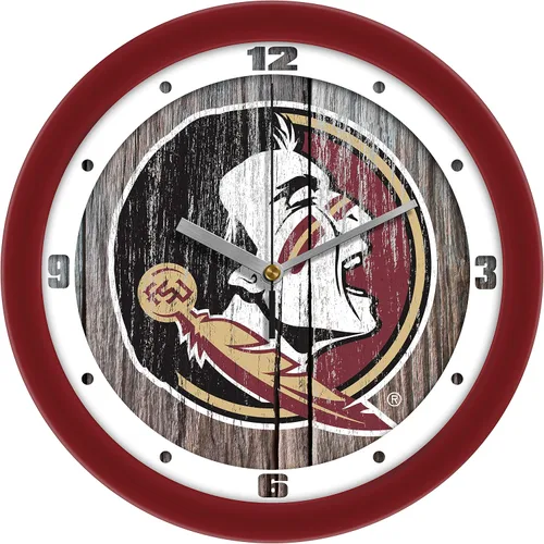 Vista 20 de SunTime Alabama Crimson Tide - Reloj de pared desgastado