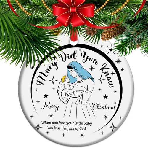 Vista 4 de When You're Dead Inside but It's Christmas - Divertidos adornos de Navidad - Recuerdo de Navidad 2025, el mejor regalo para amigos y familia