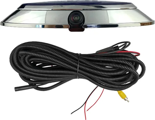 Vista 6 de Cámara de respaldo con emblema de mercado de accesorios con kit de bisel para Ford F150 F250 F350 F450 F550 (2004-2016), visión nocturna HD 700TVL