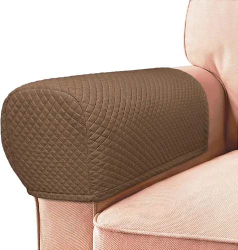Vista 21 de Roytub Fundas para Brazos de Sofá, Funda Transpirable para Reposabrazos de Sofá, Sillón, Loveseat, Fundas para Brazos de Reclinable Resistentes a