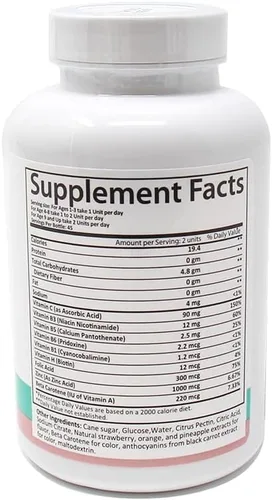 Vista 3 de Carson Life Gomitas multivitamínicas para niños - Paquete de 2