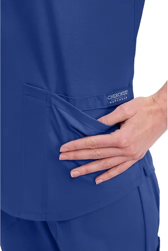 Vista 2 de CHEROKEE Workwear Profesionales cuello en V