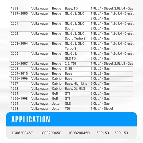 Vista 2 de NOVAPARTS 599-153 Módulo de control climático para Volkswagen Beetle Jetta Golf Cabrio 1994-2010 1C0820045E01C 7 PINS