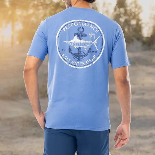 Vista 176 de Guy Harvey Camiseta de manga corta Threadcycled para hombre