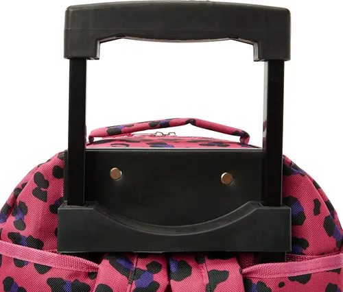 Vista 7 de Rockland, bolsa de viaje de 17 pulgadas, con ruedas., magenta (Magenta Leopard)), R01