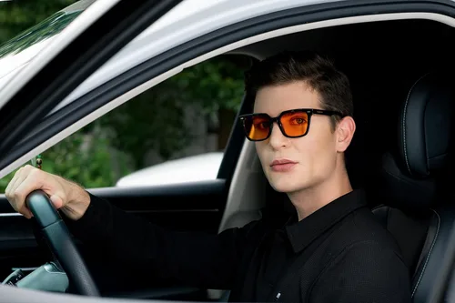 Vista 7 de 99.9% Blue Light Blocking Glasses, AR Coating, Computer Screens Gaming for Men Women, Stop Eyestrain, Better Sleep