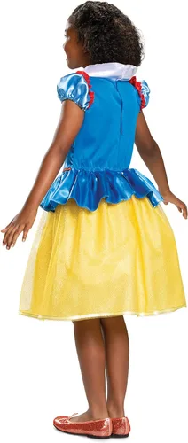 Vista 2 de Disney Princess Snow White - Disfraz clásico para niña, azul