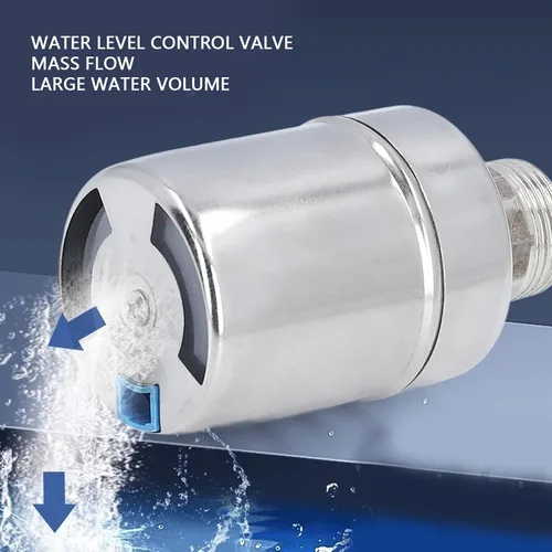 Vista 2 de Automatic Water Level Control Float Valve 304 Stainless Steel Mini Water Level Controller for Tank Pool DN20 Reliable Auto Shutoff for 0.2 10KG