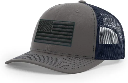 Vista 198 de Joe's USA Richardson 112 - Gorras de camionero con parche gráfico personalizado - Gorras estructuradas de cinco y seis paneles Richardson Premium