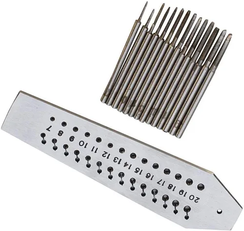 Vista 4 de EUROTOOL - Juego de mini grifos y troqueles, juego de 14 piezas TAP-135.00