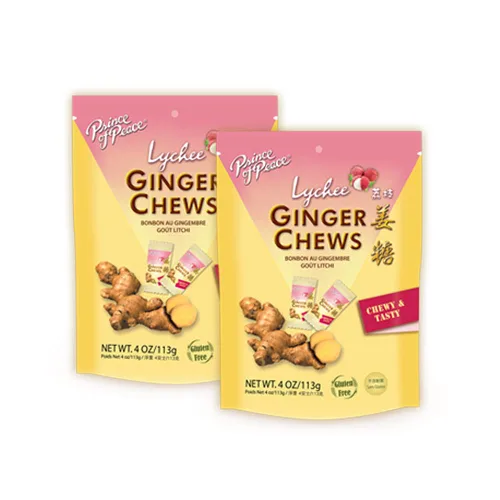 Vista 7 de Prince of Peace - Caramelo de jengibre 100 % natural (masticable), 2.2 libras