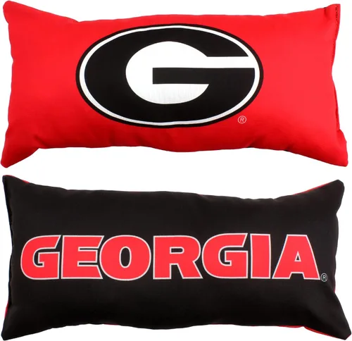 Vista 29 de College Covers Everything Comfy Arkansas Razorbacks Almohada Bolster de Viaje Pequeña Decorativa de 2 Lados 16 x 6 pulgadas