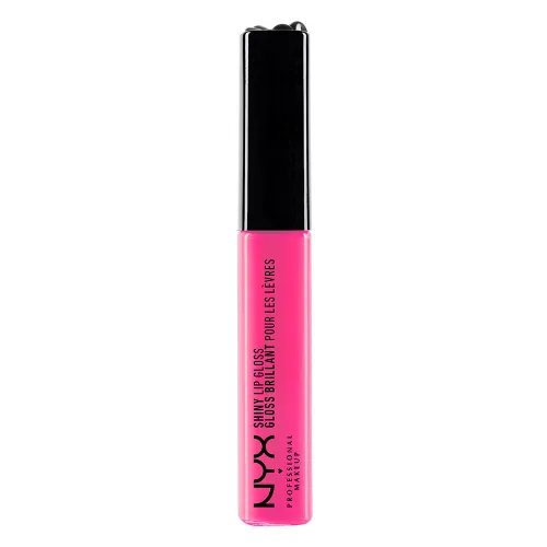 Vista 6 de Brillo de labios NYX Mega Shine, 0.37 onzas, rosado bebé