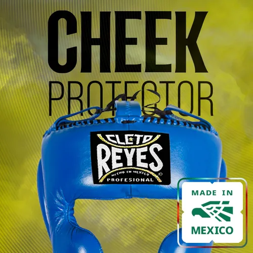Vista 2 de CLETO REYES Casco de boxeo con protección para las mejillas para hombres y mujeres, protector de cabeza protector de la cara, para sparring y pelea