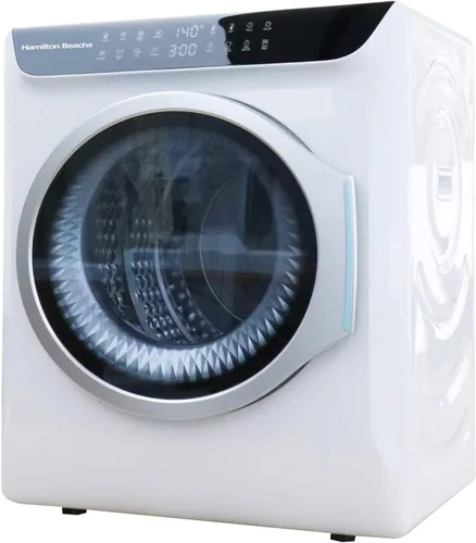 Vista 7 de HAMILTON BEACH Secador de ropa portátil compacto eléctrico, blanco