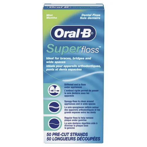 Vista 7 de Super hilo dental de Oral-B, hilo dental, original (50 unidades).