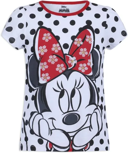 Vista 4 de Disney camisetas de Minnie Mouse para niña (3 unidades)