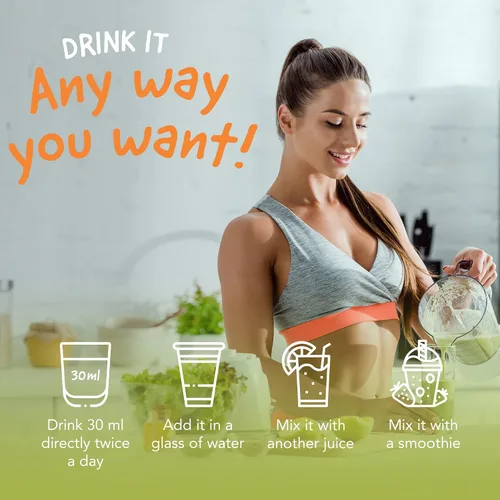 Vista 5 de Jugo de aloe vera, suplemento de aloe para nutrición de la piel, pulpa de aloe, fibra de aloe, salud intestinal y apoyo inmunológico, jugo de aloe