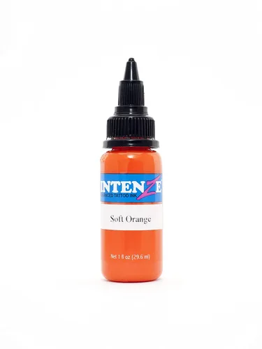Vista 7 de Intenze Tinta de Tatuaje Naranja Fuerte 4oz Naranja dura