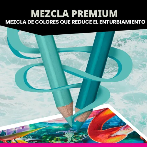 Vista 5 de Prismacolor Lápices de colores premier, núcleo suave, paquete de 132 (el embalaje puede variar)