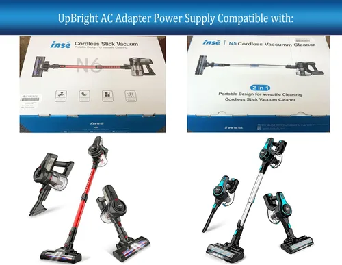 Vista 8 de UpBright Adaptador de 27 V CA/CC compatible con Inse N6 N6S N5 N5S V70 N6-1 US N6-2 N500 N550 N560 N570 N600 N660 N670 N650 22.2V 2.2Ah Li-ion
