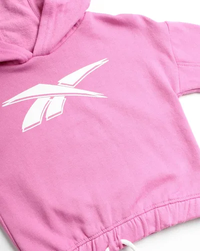 Vista 3 de Reebok Girls' Legging Set - 2 Piece Performance Fleece Hoodie Sweatshirt and Leggings - Active Set for ToddlersGirls, 2T-6X