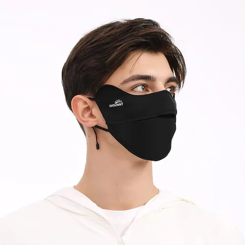 Vista 5 de UV Face Covering UPF 50+ Women Breathable Mask Sun Protection Reusable Outdoor