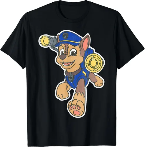 Vista 2 de Camiseta con parche de personajes de la patrulla de las papas